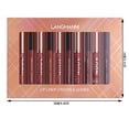 thumbnail image 4 of Xihbxyly Set de Brillo Labial, Brillo Labial Vibrante de 6 Colores, Delineador de Labios Suave de 6 Colores, Lápiz Labial Mate Antiadherente de Larga Duración, Rutina de Maquillaje Diaria, Regalo par, 4 of 7
