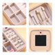 thumbnail image 5 of 12Pcs Organizadora de Joyero de Viaje, Portátil Joyero Viaje Cajas, Estuche Pequeño para Joyas con Espejo, lhajeros joyeria mujer de cuero PU, Para anillos, pendientes, collares y relojes, 5 of 7