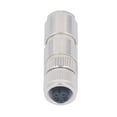 thumbnail image 1 of Aviation Connector, IP67 Waterproof Plug And Play AC50V DC60V Flame Retardant Sturdy M12 4 Pin Connector  For Outdoor Lighting, 1 of 8