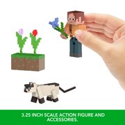 Minecraft Action Figures & Accessories 2-Pack, 3.25-inch Scale Collectible Sets (Characters May Vary)