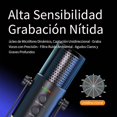 thumbnail image 3 of USB Condenser Gaming Microphone with RGB Light, Noise Cancelling PC Mic for Streaming, One-Click Mute Podcast Microphone for iPhone Android Tablet Laptop, 3 of 7