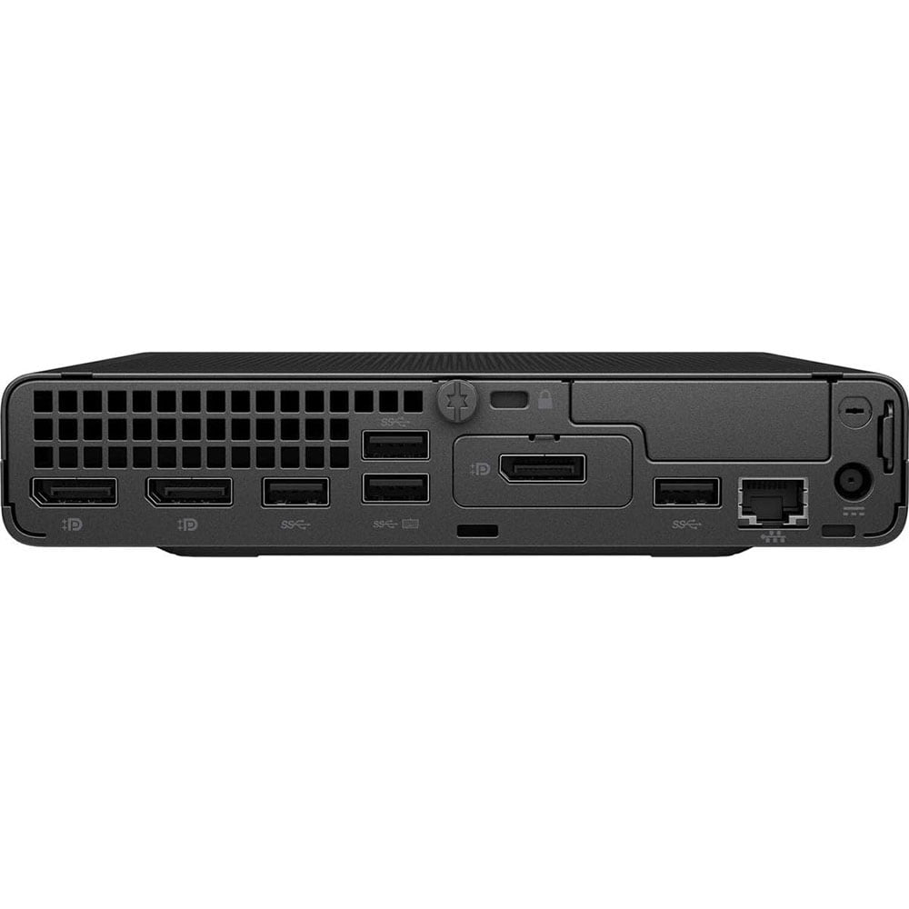 Restored Windows 11 Pro HP ProDesk Micro PC | Quad-Core i3 10th gen CPU | 16GB RAM | 256GB SSD | Dual 22" LCD's | (Refurbished)