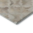 thumbnail image 4 of Addison Rugs Mayfield Washable Cowhide Scallop Diamonds Ivory Rectangle Rug, 10' x 14', 4 of 6