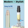 thumbnail image 2 of LAICAIW Refillable Perfume Bottle Atomizer for Travel,Portable Easy Refillable Perfume Spray Pump Empty Bottle for Men and Women Mini Pocket Size 9ml (Green), 2 of 7