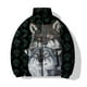 thumbnail image 4 of Ropa informal de algodón de invierno para hombre, ropa de calle Harajuku, chaqueta de algodón con estampado de lobo, abrigos para hombre, chaquetas y abrigos, 4 of 4