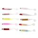 thumbnail image 1 of 10Pcs T Tail Soft Baits Kit de Señuelos de Pesca Señuelos de Artificial Swimbaits, 1 of 9