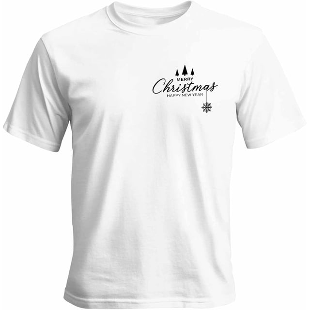 Camisetas gráficas informales de manga corta con árbol de Navidad para hombre