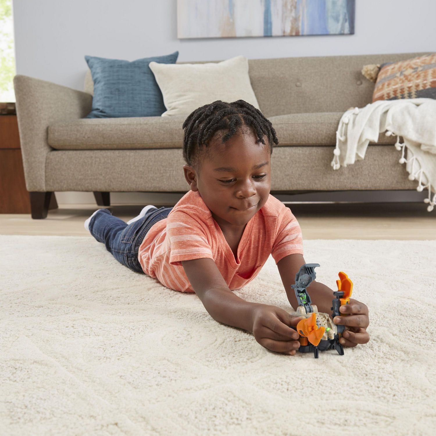 VTech Switch & Go Scorpion Dune Buggy Transforming Dinosaur to Vehicle Toy - English Version