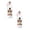 B 2PCS, variant on Christmas Recordable Voice Message Tree In A Bottle Ornament Christmas Home Decor Keepsake for Christmas Gift Giving