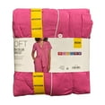 thumbnail image 2 of Loft Women's Notch Collar Short Sleeve and Drawcord Sleep Capri Pant Set (Hot Pink, XL), 2 of 2