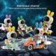 thumbnail image 1 of Gwong Juguete 1 set Bloques de construcción Lindo espacio exterior Spaceman Mars Rover Mini Ladrillos Regalos Regalos Ciencia Juguetes para niños Gwong 30013183, 1 of 6