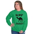 thumbnail image 4 of Hump Day Camel Wednesday Weekday Sweatshirt for Men or Women Brisco Brands L, 4 of 6