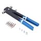 thumbnail image 3 of Kit de pistola de remaches, herramienta de remachado manual de acero inoxidable para la renovación del hogar Unbranded 3114210116811, 3 of 8