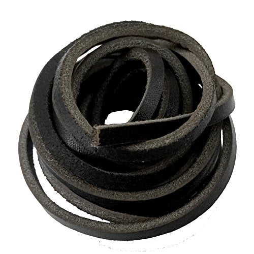 black leather boot laces