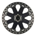 thumbnail image 3 of Black Rhino Warlord 17X8 5X120 35Et 87.1Cb Matte Black W/ Machined Dark Tint Wheel, 3 of 3