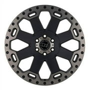 Black Rhino Warlord 17X8 5X114.3 35Et 76.1Cb Matte Black W/ Machined Dark Tint Wheel