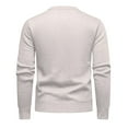thumbnail image 3 of YDLCAFD Autumn And Winter Lozenge Long Sleeved Sweater With Warm Everyday Solid Color Base Sweater, 3 of 3