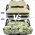 thumbnail image 6 of COEQINE Golf Cart Seat Towel Quilted Protective Cover with Carrying Handle, Universal Fit with 4 Front Pockets, Fits for Most 2 Seats Club Car St Patricks Day Decor, Elegant Green Clover, 6 of 8
