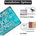 thumbnail image 4 of Welcome To Our OOL Notice There's No P in It Let's Keep It This Way Metal Tin Sign Funny Poolside Art Poster Signs for Home Bar Pool Beach Hut 8x12 Inch, 4 of 7