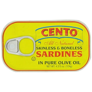 Cento Sardines In Oil 4.37 oz (Pack Of 25)