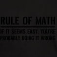 thumbnail image 3 of CafePress - Rule Of Math T Shirt - Men's Classic Graphic Cotton T-Shirt, 3 of 4