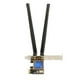 thumbnail image 1 of Adaptador de Tarjeta de Red Wifi, Adaptador de Tarjeta Wifi de 4.0 PCIEX1 2.4GHz 5GHz Dual Band para Juegos, 1 of 7