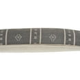 thumbnail image 4 of Ox Bay Ava 14" x 36" Gray Boho Striped Cotton Adult Decorative Lumbar Throw Pillow, 4 of 7