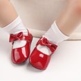 thumbnail image 5 of Yoyauz Baby Girl Mary Jane Shoes Anti Slip Rubber Sole Ballet Slippers Princess Dress Wedding Shoes Newborn Kids Shoes Toddler Shoes, 5 of 8