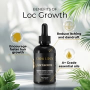 Lion Locs Hair & Scalp Growth Oil for Dreadlocks, Unisex