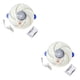 thumbnail image 4 of Cateissary Trampa automática para moscas, repelente de atrapamoscas recargable por USB con cebo, atrapamoscas para doméstico en el jardín, Trampa para moscas/1 paquete de cebo 2Conjunto, 4 of 6