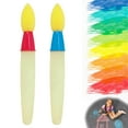 thumbnail image 1 of Binmer Sidewalk Chalk Paint Brush Red/Bule Paint Brush Chalk Set, 1 of 6