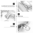 thumbnail image 3 of PENIKOKO 40 Inch Number Balloon 1 Set Silver New Year Home Decoration Families, 3 of 8