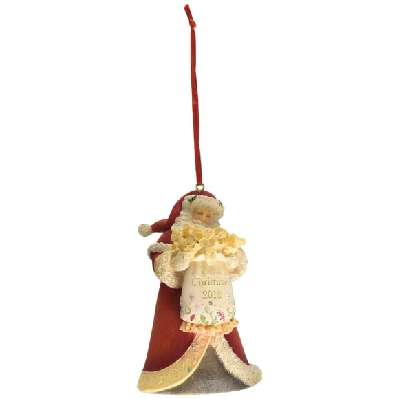 Enesco Heart Christmas Snowflakes, 4.09" Hanging Ornament, Multicolor