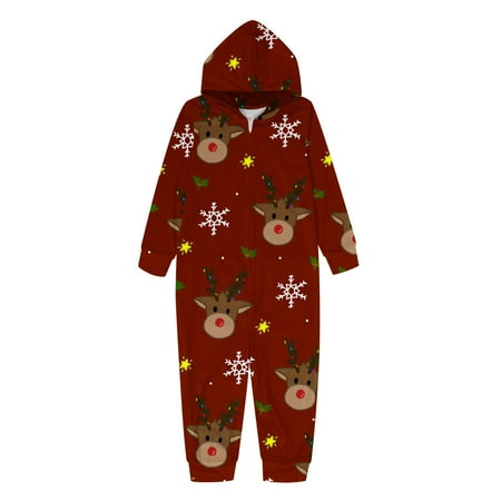 

Christmas Baby Kids Child Printed Top+Pants Family Matching Pajamas Set