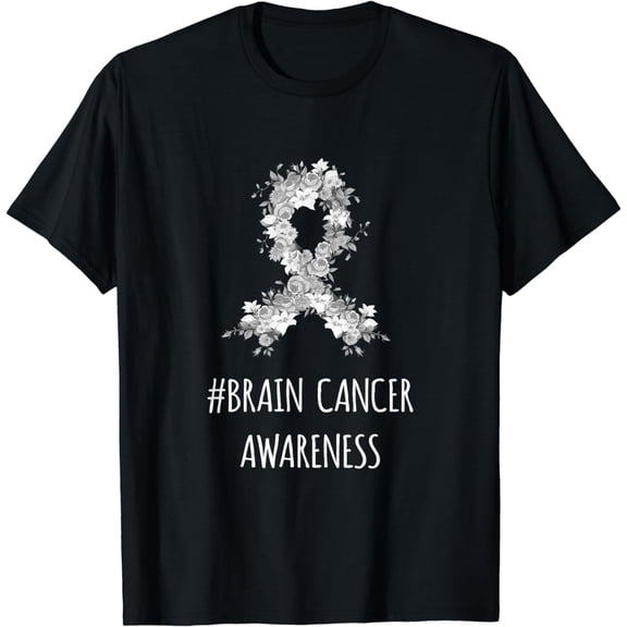 Brain Cancer T-Shirt Brain Cancer Awareness Products & Gifts