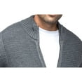 thumbnail image 6 of X RAY JEANS Mens Full-Zip High Neck Sweater Jacket, Charcoal, 6XL, 6 of 6