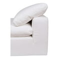 thumbnail image 5 of Moe's Home Collection Clay Armless Chair Livesmart Fabric - Color:White-Color:White, 5 of 9