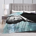 thumbnail image 4 of Jason Statham Fashion Personality Blanket Winter Super Soft Quilt Bed Durable Warm Lightweight Blanket80"x60", 4 of 6