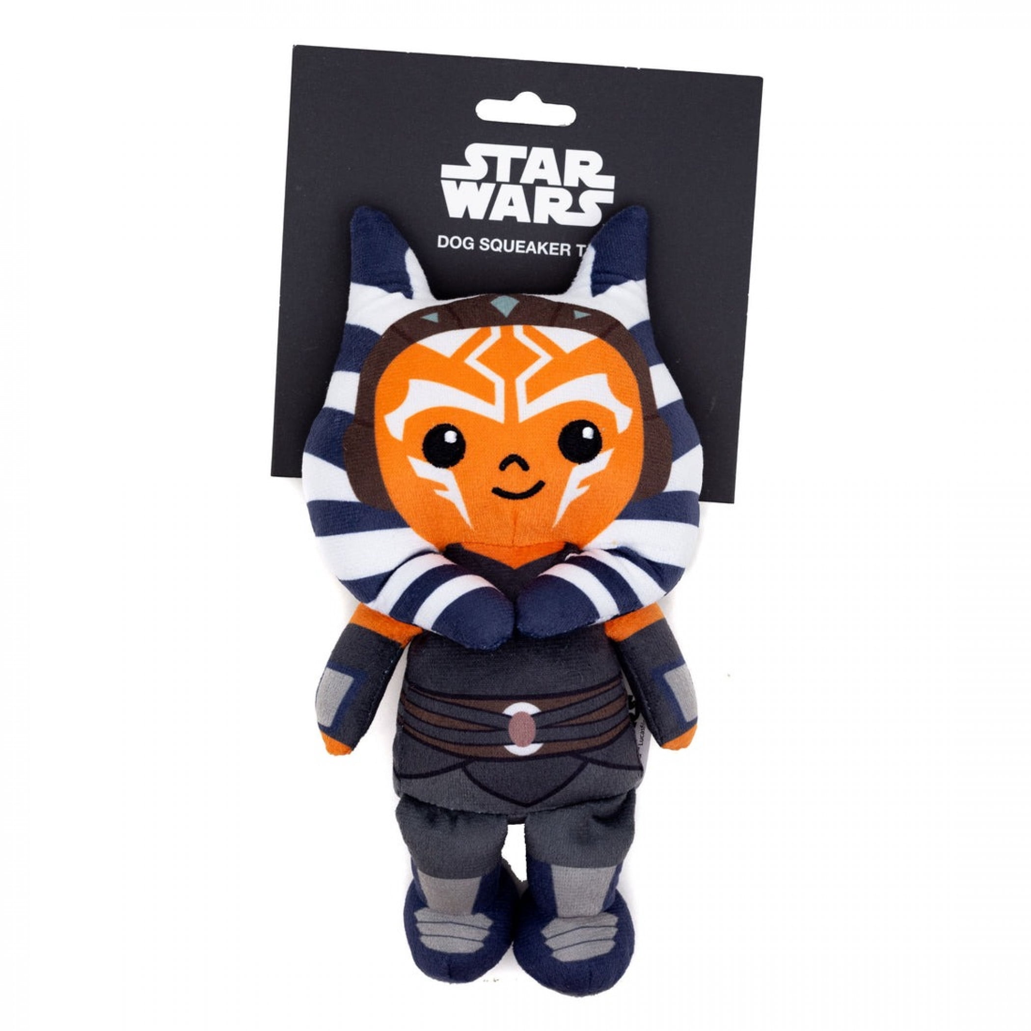Buckle-Down Star Wars Ahsoka Tano Plush Squeaker Dog Toy