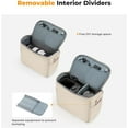 thumbnail image 4 of K&F Concept Camera Sling Bag Small Crossbody Camera Case DSLR/SLR/Cute Compact Shoulder Photography Bags for Photographers-Beige, 4 of 8