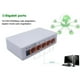 thumbnail image 3 of 5 Port 1000Mbps Gigabit Network Switch Ethernet Smart Switcher High Performance RJ45 Hub Internet Splitter US Plug, 3 of 5