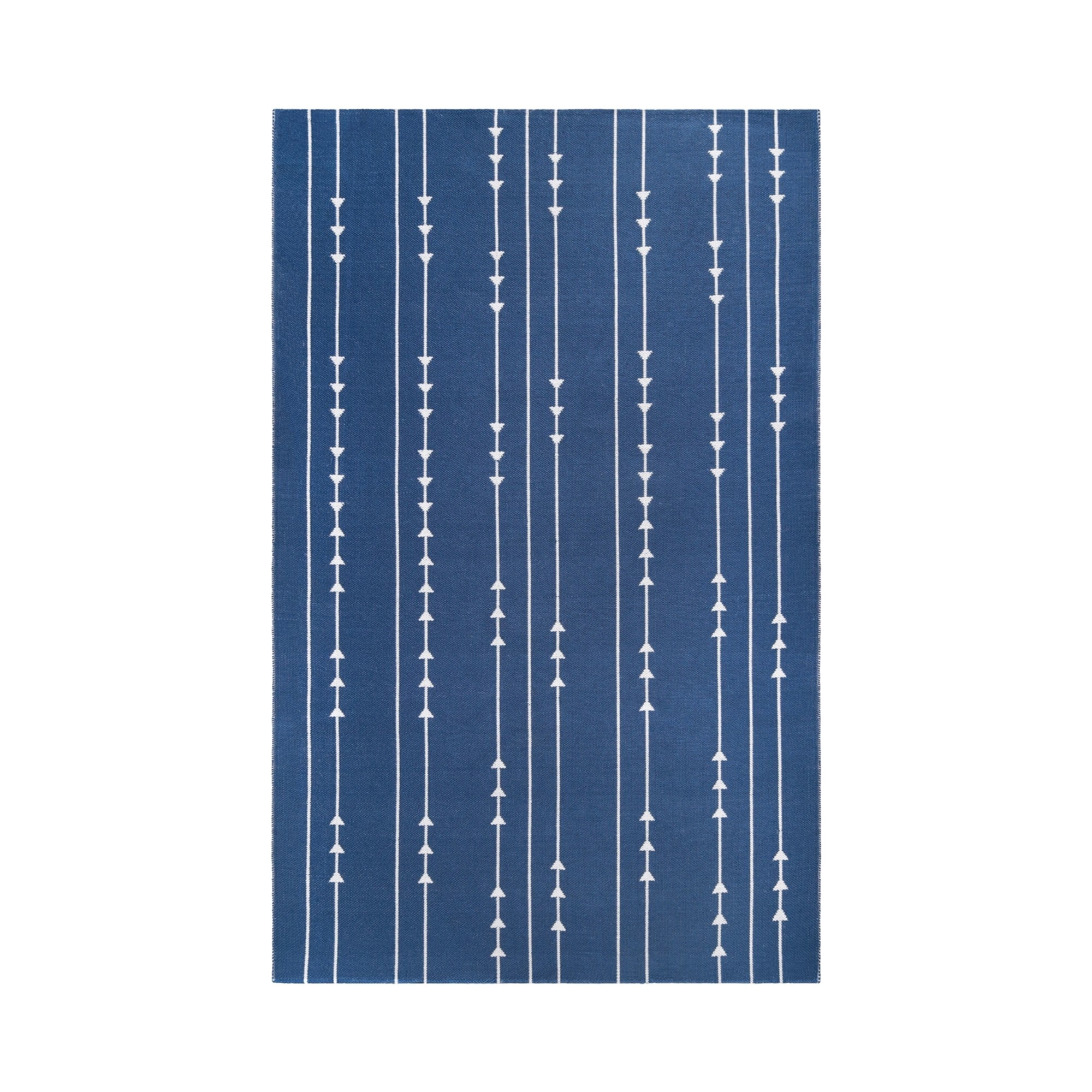 Superior Jaala Bohemian Indoor/ Outdoor Area Rug, 6' x 9', Navy ...