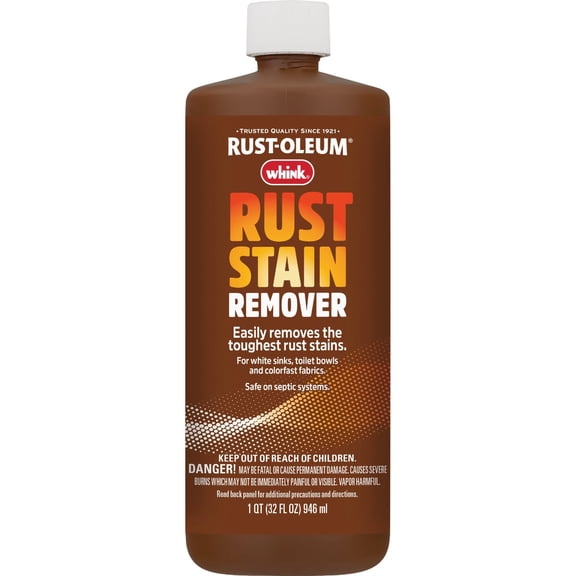 Whink Rust Stain Remover 32 Ounce Pack of 9 — Residential Use, Standard Application