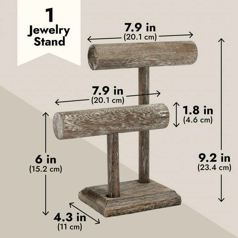 Metal Jewelry Tree Stand- Elegant, Classy Jewelry Organizer Stand