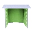 thumbnail image 3 of arctrm Desktop Soundproof Cover Lightweight Sturdy Vocal Booth Portable Vocal Absorbing Green 80cm, 3 of 10