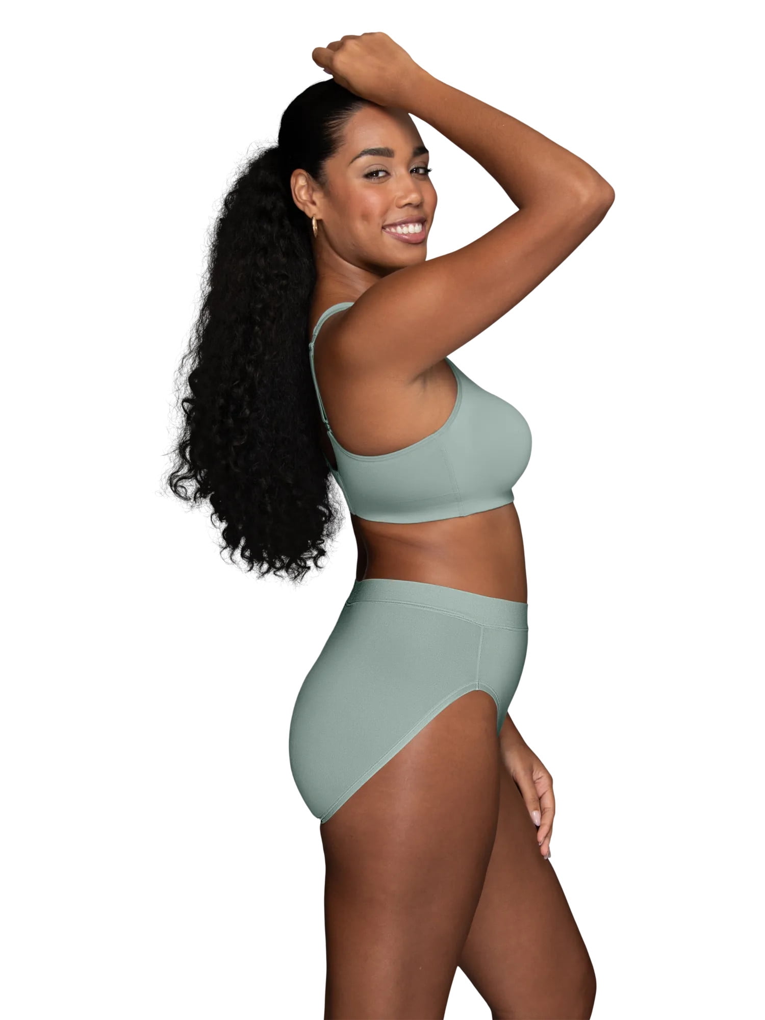 Vanity Fair Radiant Women's Wireless Bra - Seamless Back, Comfort Fit, Adjustable Straps, Sizes S-3XL, Style 3472206