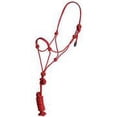 thumbnail image 2 of Mustang Economy Mountain Rope Halter/Lead Foal Red, 2 of 2