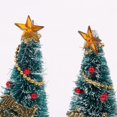 thumbnail image 3 of 10 Piezas Dollhouse Miniatura árbol De Navidad Con Decoración De Jardín De Habitación De Estrellas, 3 of 8