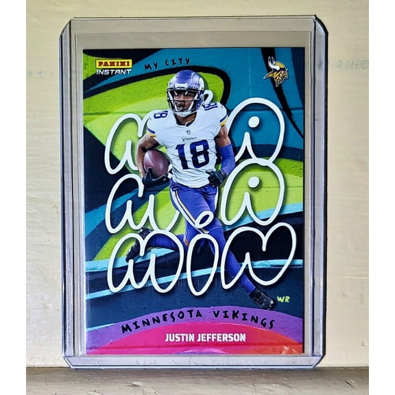 Justin Jefferson 2022 Panini NFL MyCity #21 Football Card 1/1860