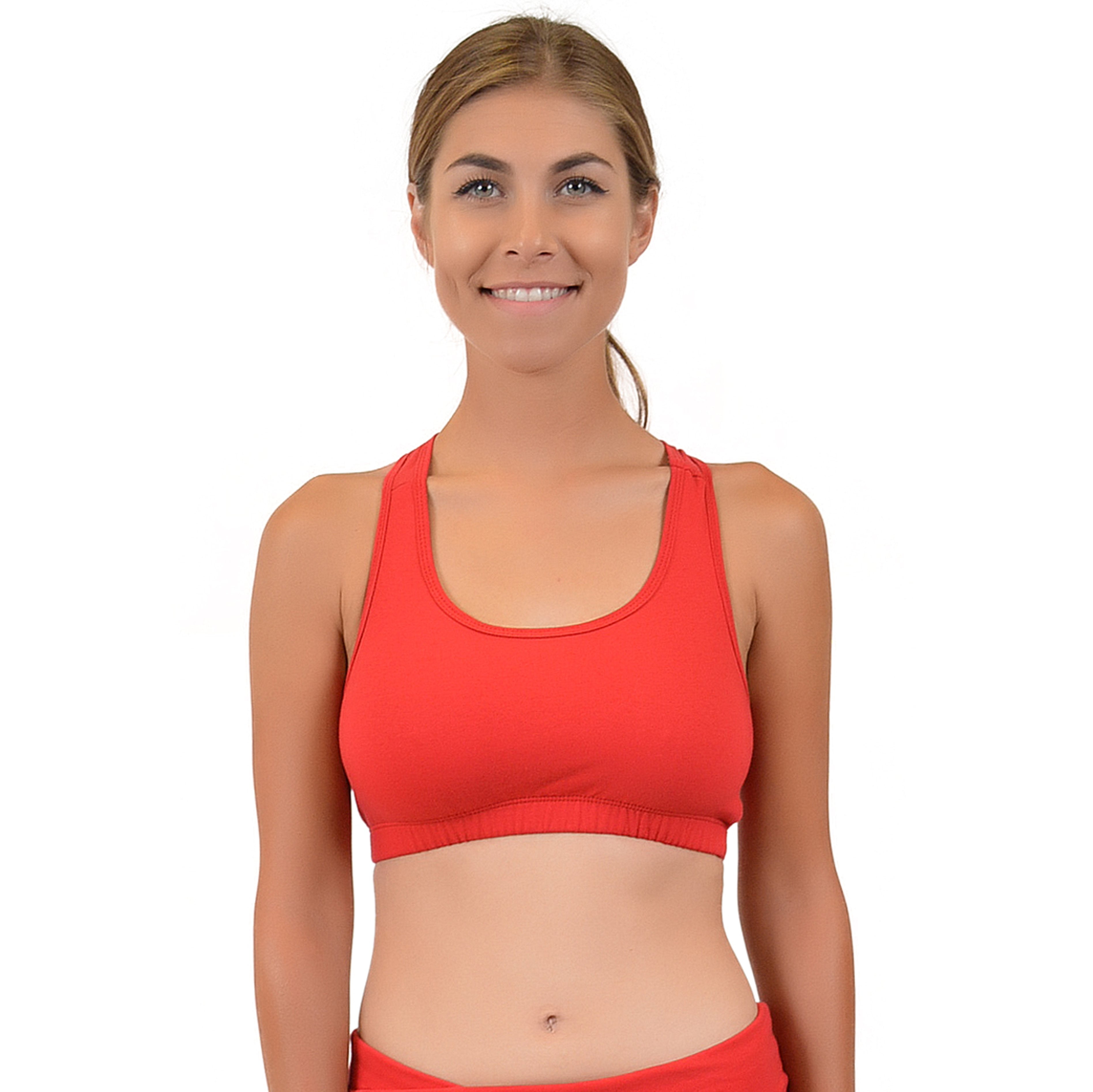 cotton sports bra walmart
